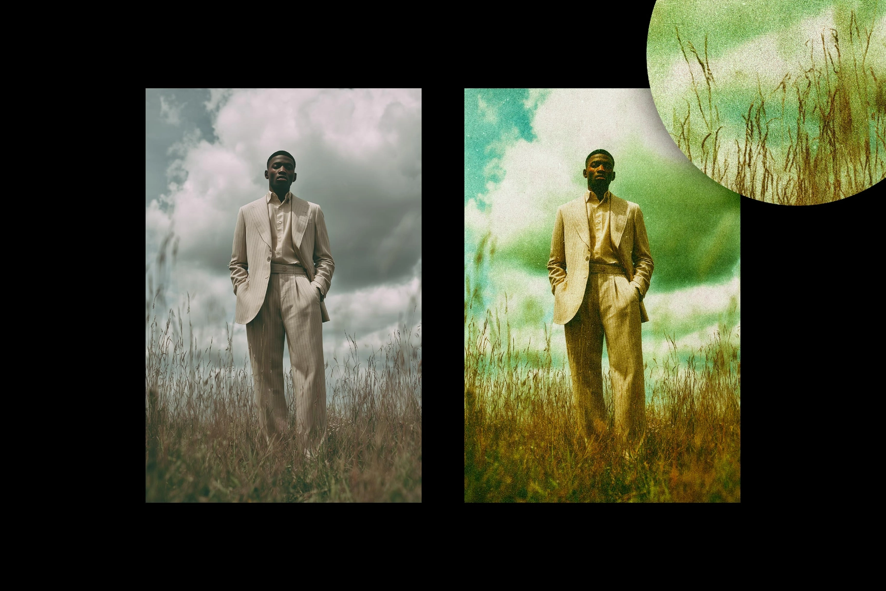 Blur Cold Postcard Effect