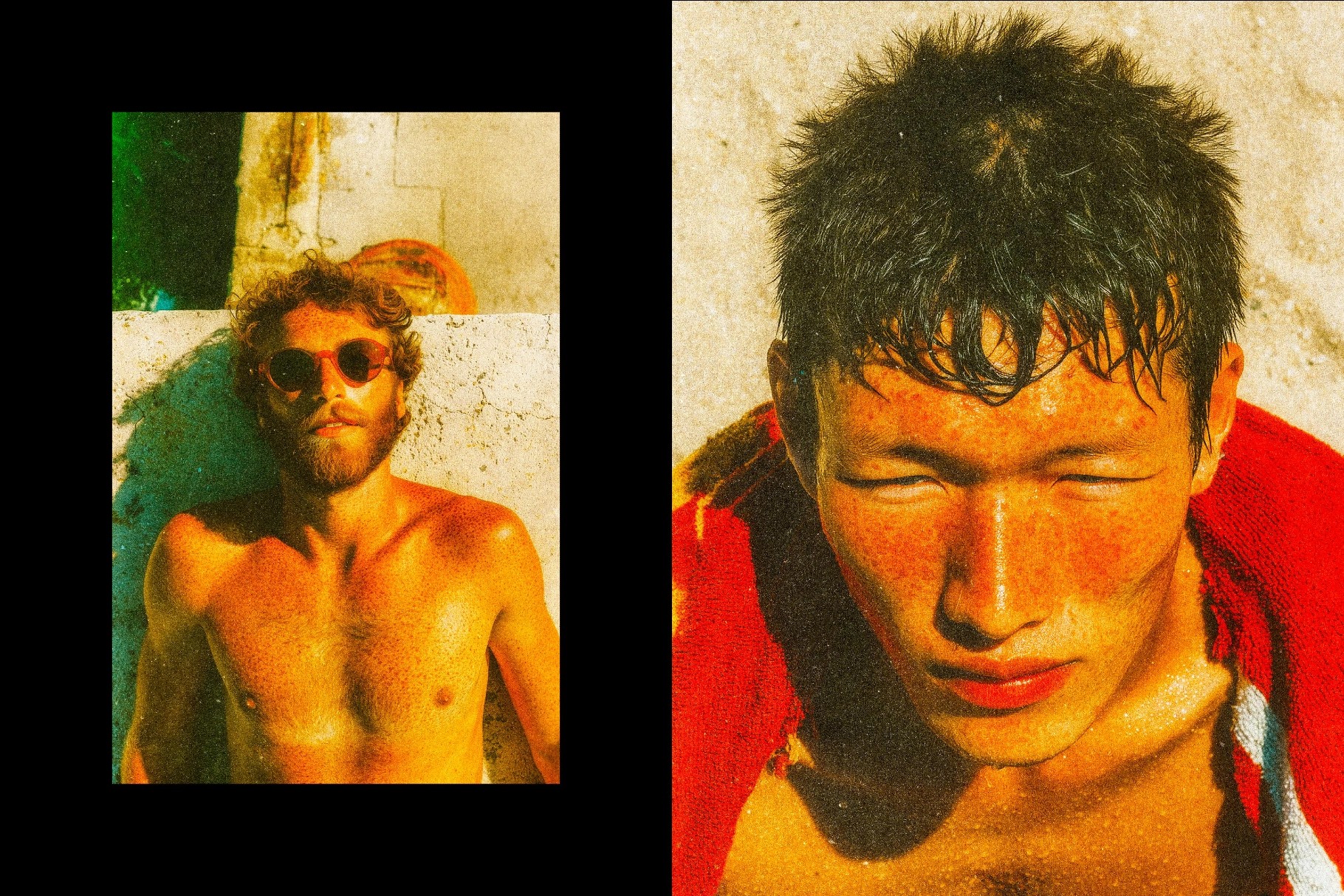 Blur Cold Postcard Effect