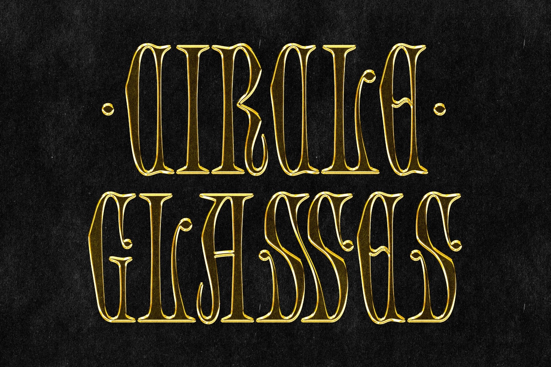 Glass Morphism Chrome Text Effect