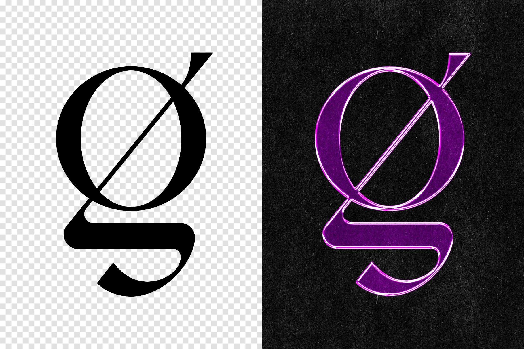 Glass Morphism Chrome Text Effect