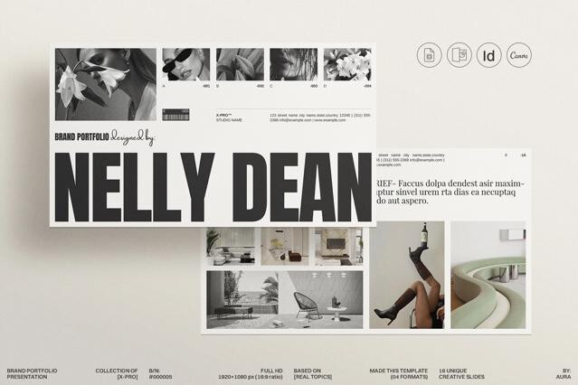 Brand Portfolio Presentation Template