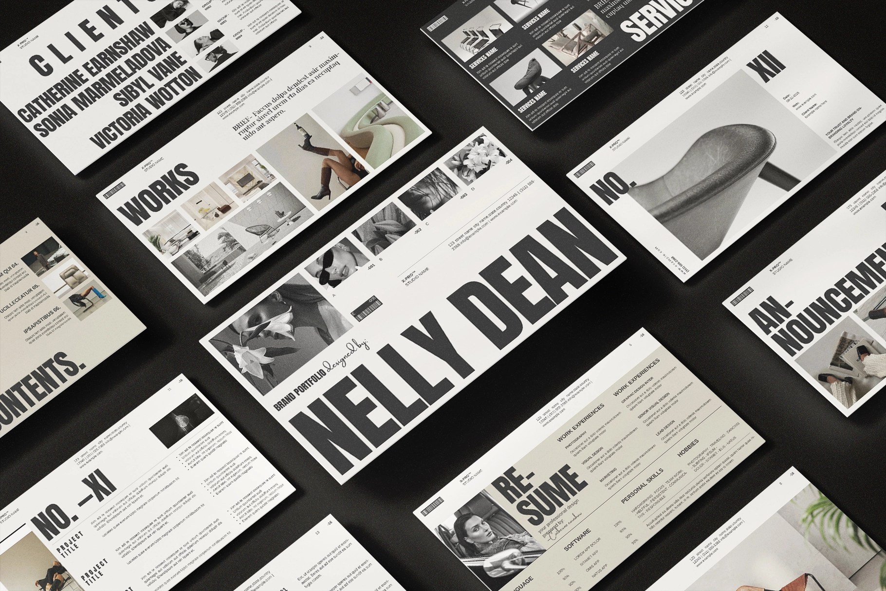 Brand Portfolio Presentation Template