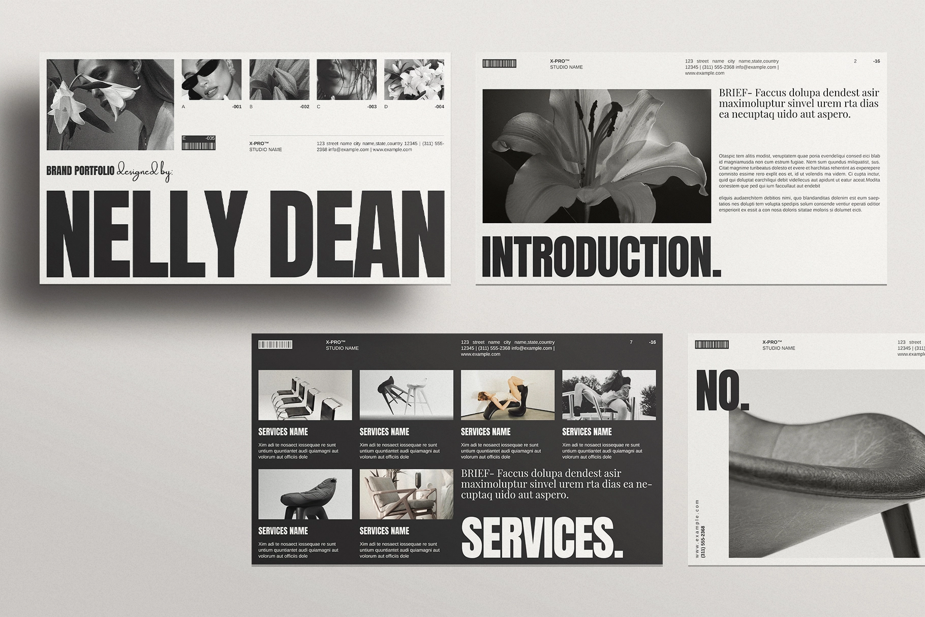 Brand Portfolio Presentation Template