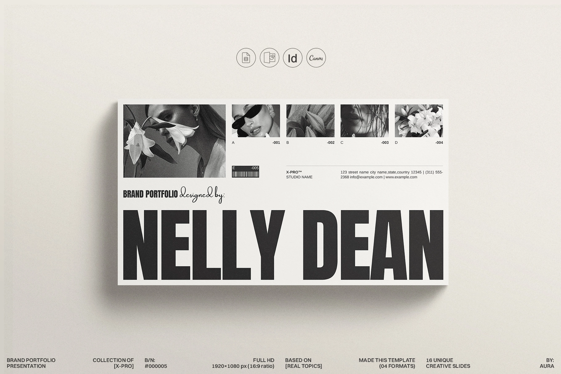 Brand Portfolio Presentation Template