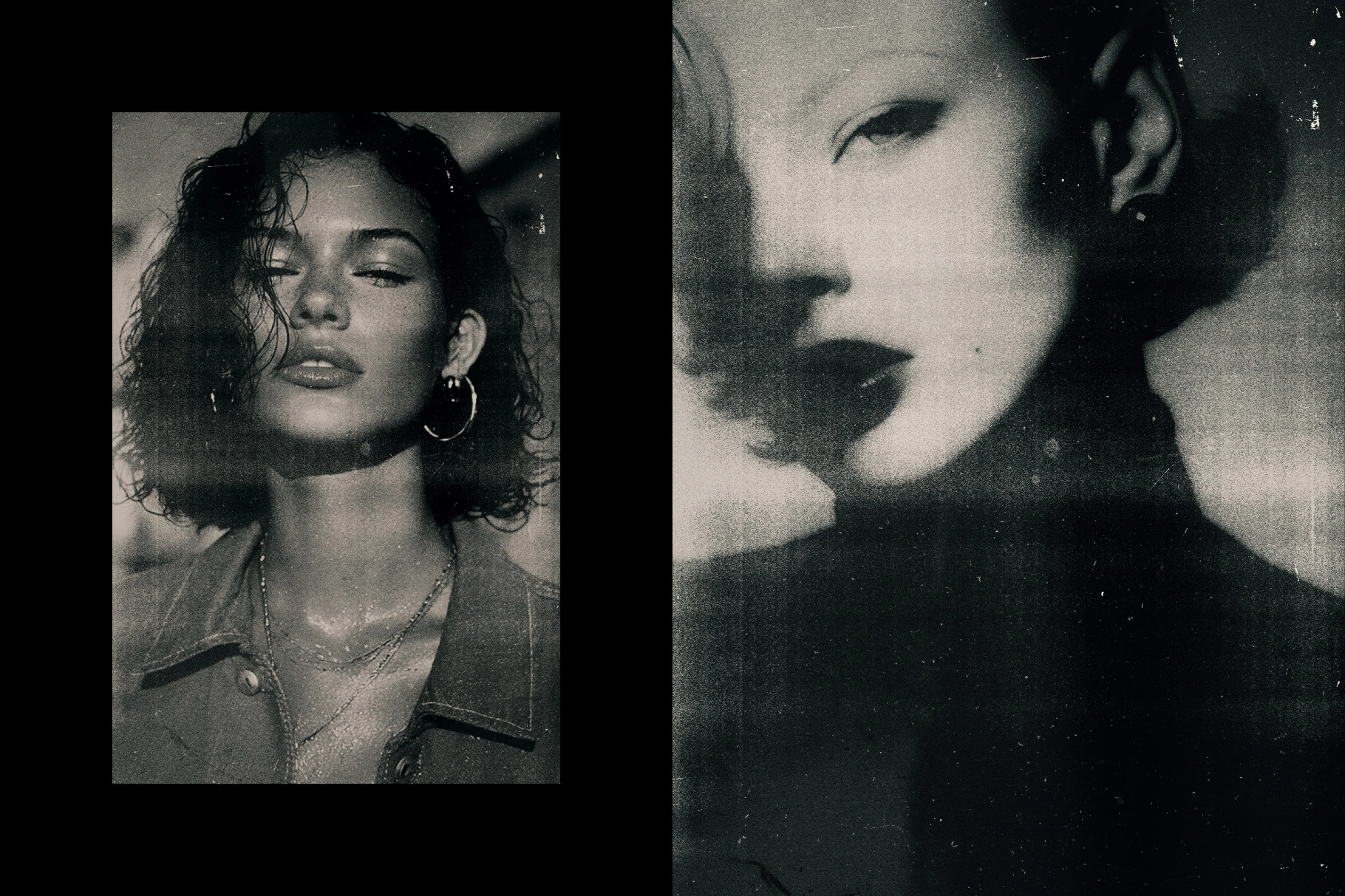 Noir Footage Photo Effect