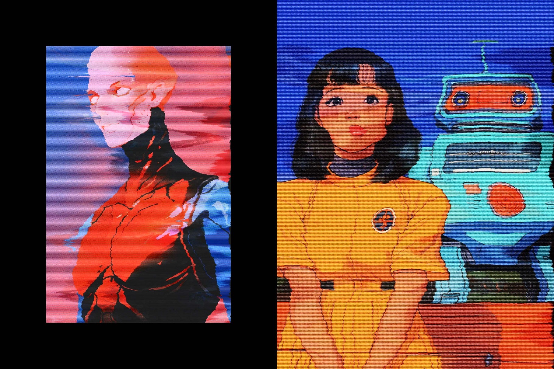 Broken Screen Photo Effect