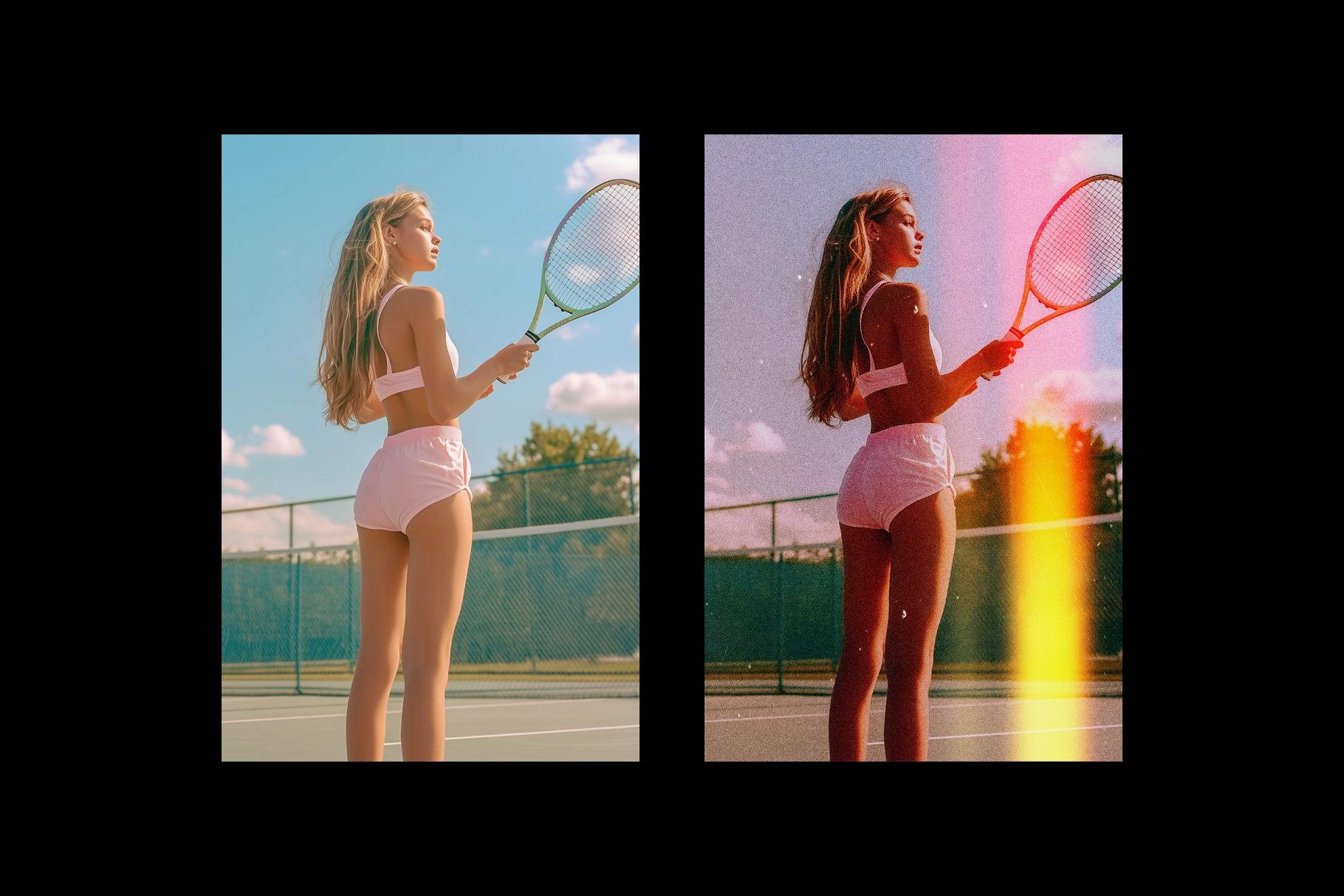 Retro Film Photo Effect