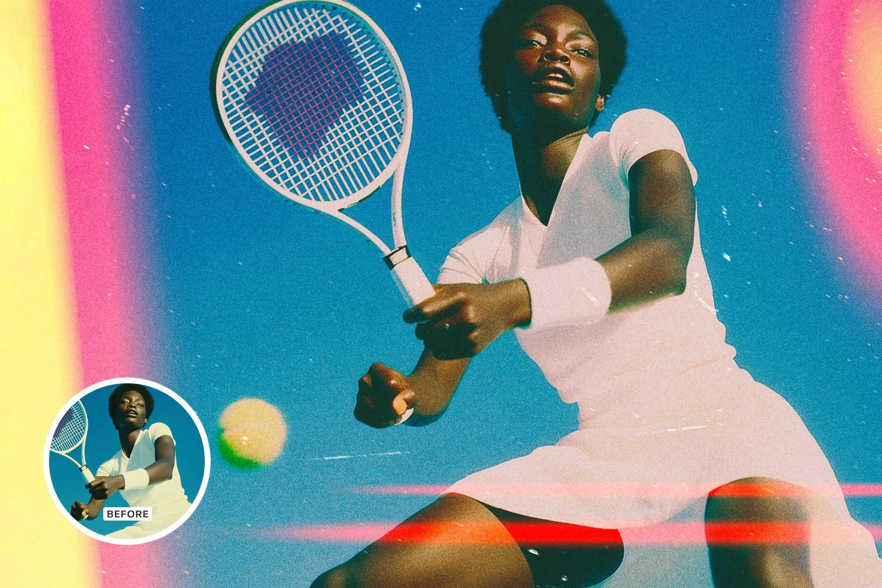 Retro Film Photo Effect