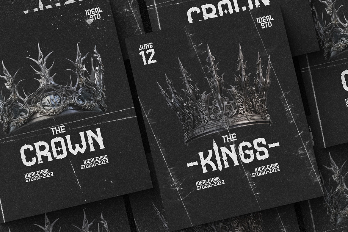 Gates – Gothic Medieval Display Font