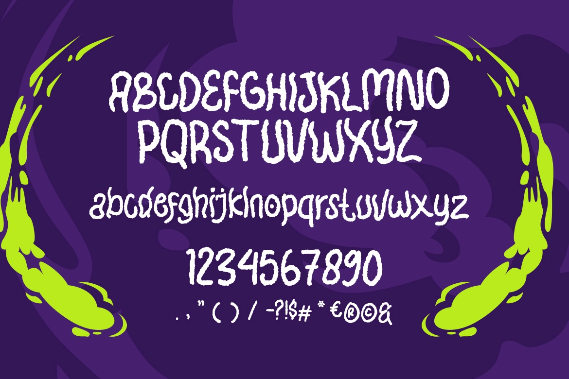 Babayo – Playful Horror Display Font