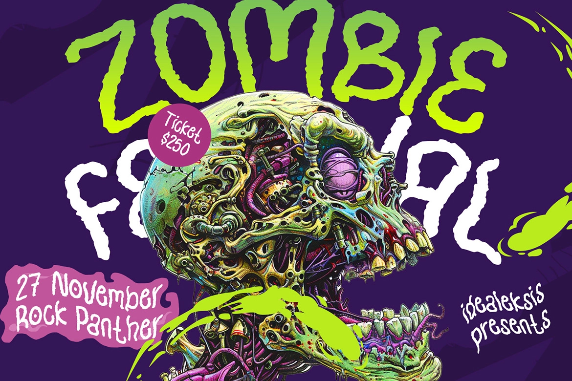 Babayo – Playful Horror Display Font