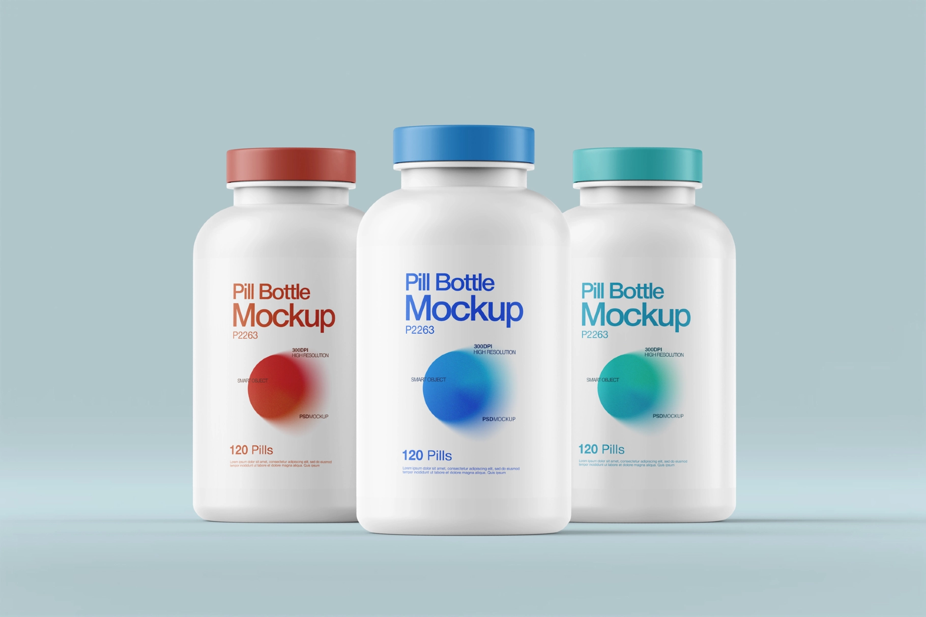 Pharmaceutical Packaging Mockup