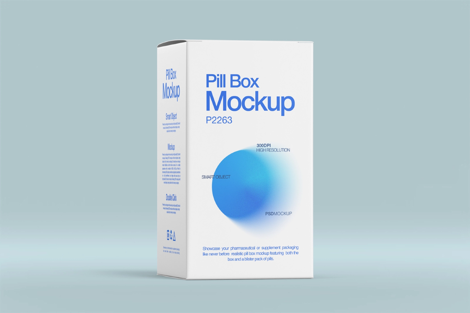 Pharmaceutical Packaging Mockup