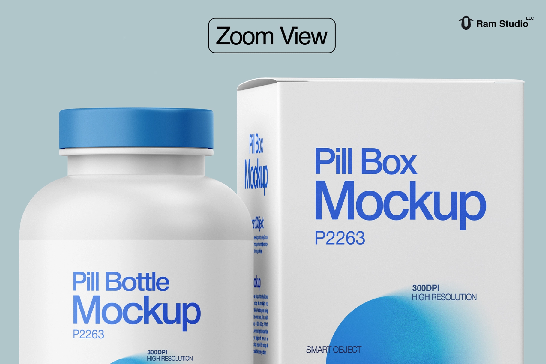 Pharmaceutical Packaging Mockup