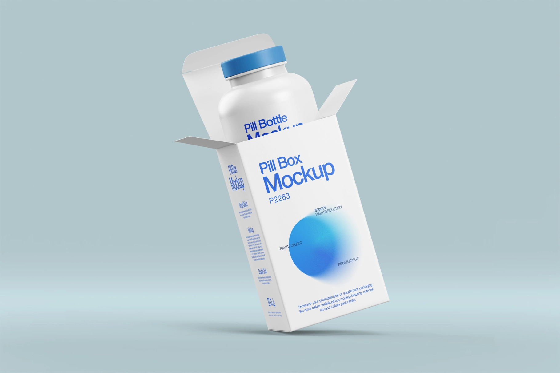 Pharmaceutical Packaging Mockup
