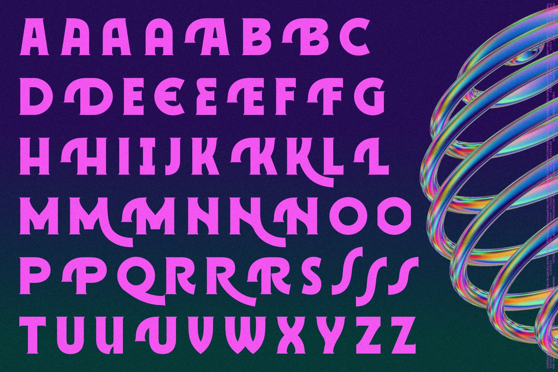 ROMIEN — Elegant Ligature Serif Font