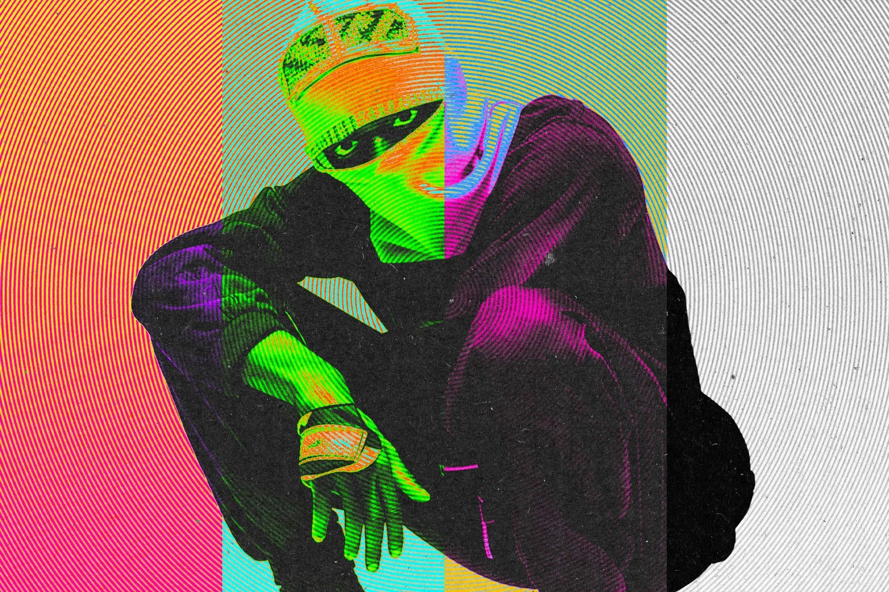 Circle Halftone Photo Effect