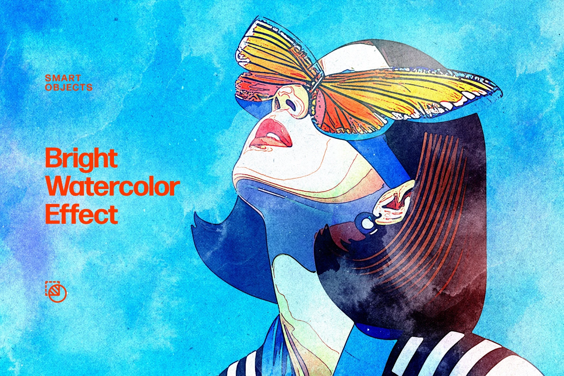 Bright Watercolor Photo Effect