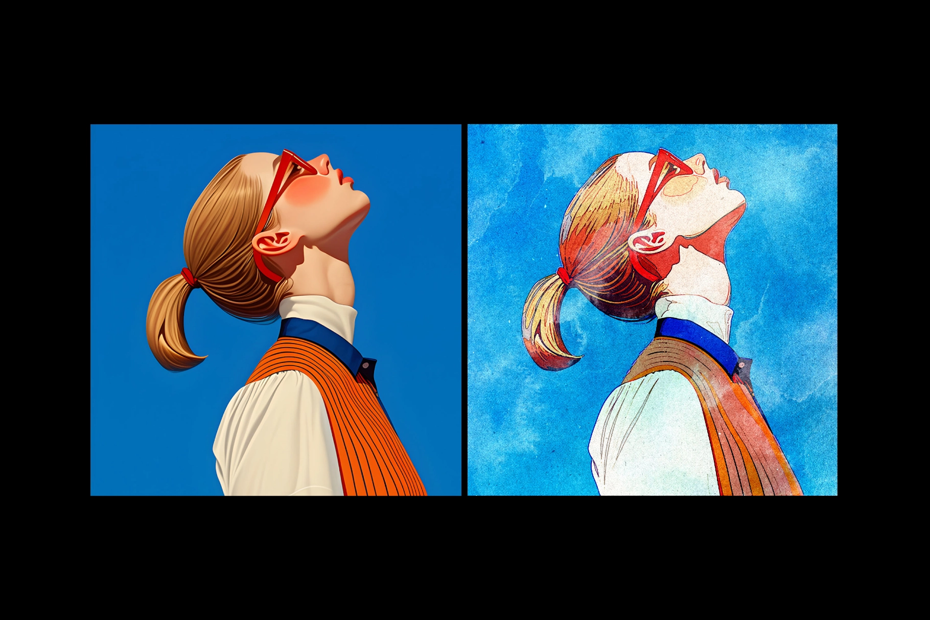 Bright Watercolor Photo Effect