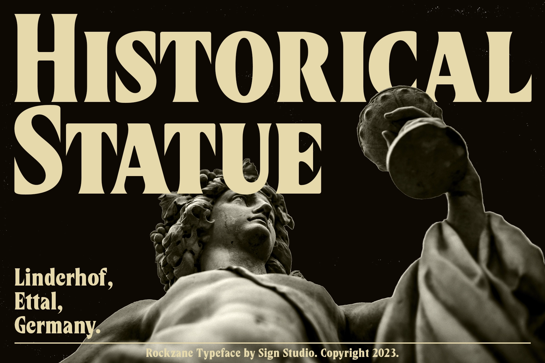 Rockzane — Vintage Display Serif Font