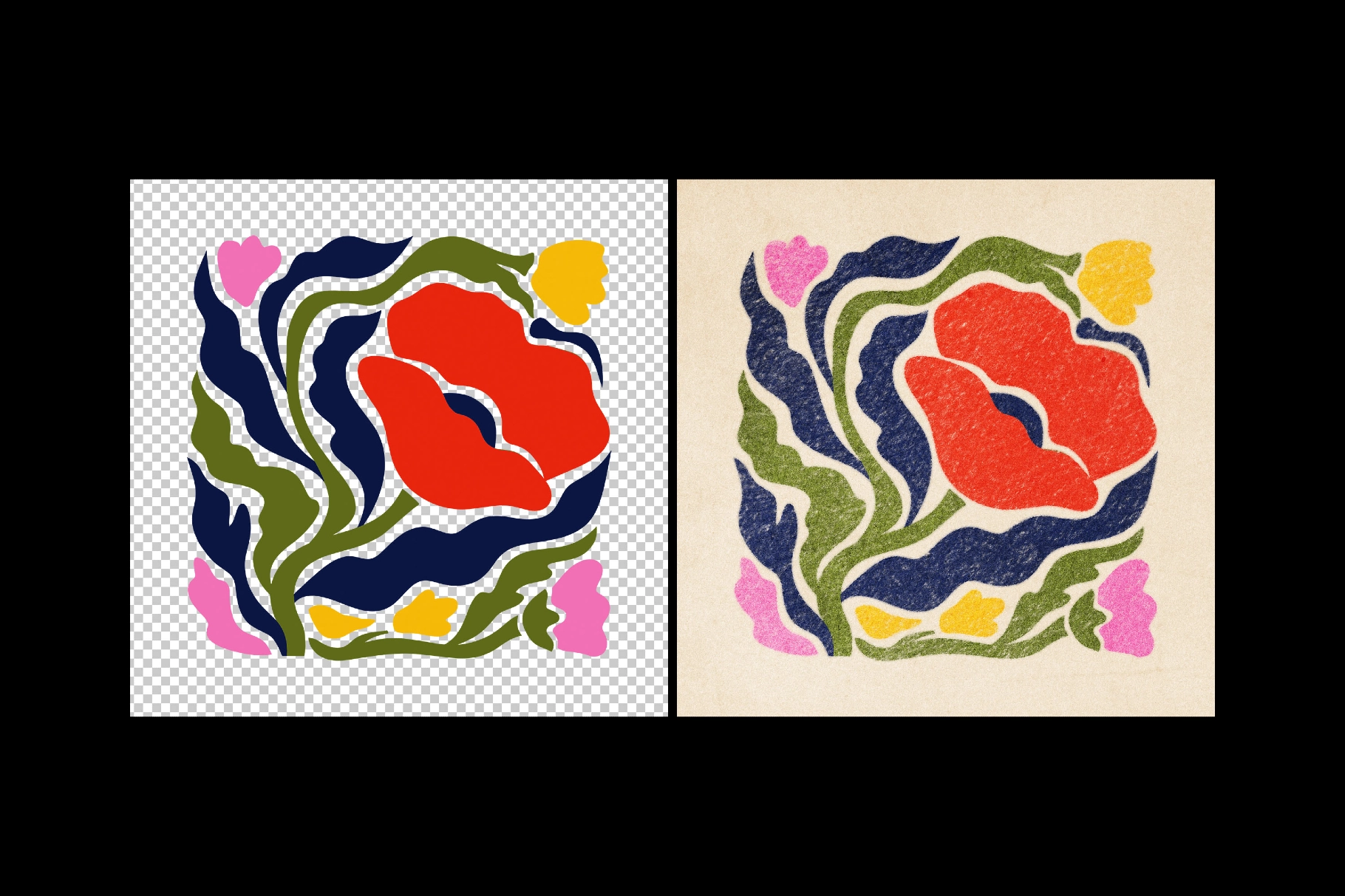 Vintage Paper Print Effect