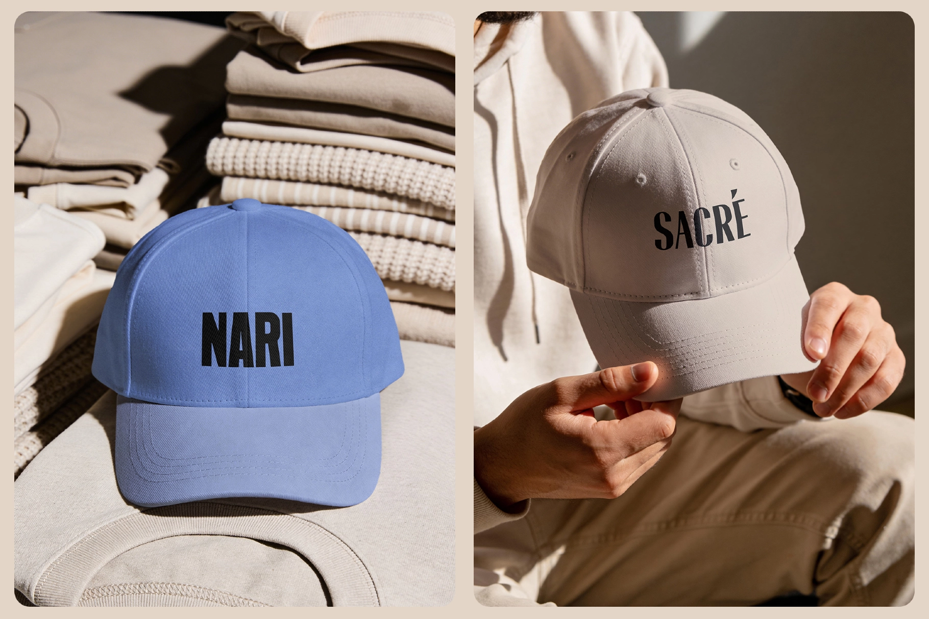 Realistic Cap Mockup Pack