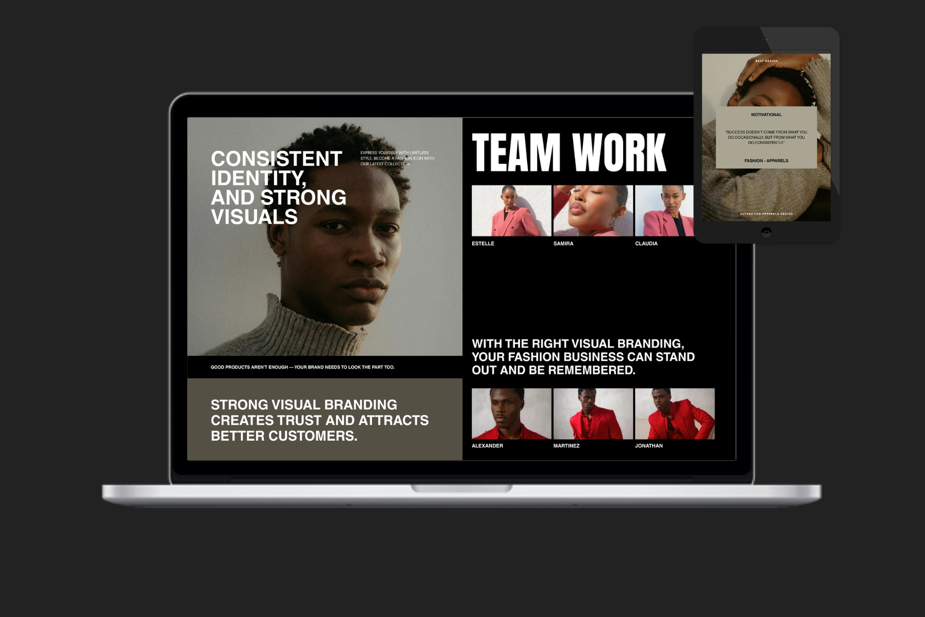 Fashion Brand Portfolio Instagram Template Bundle