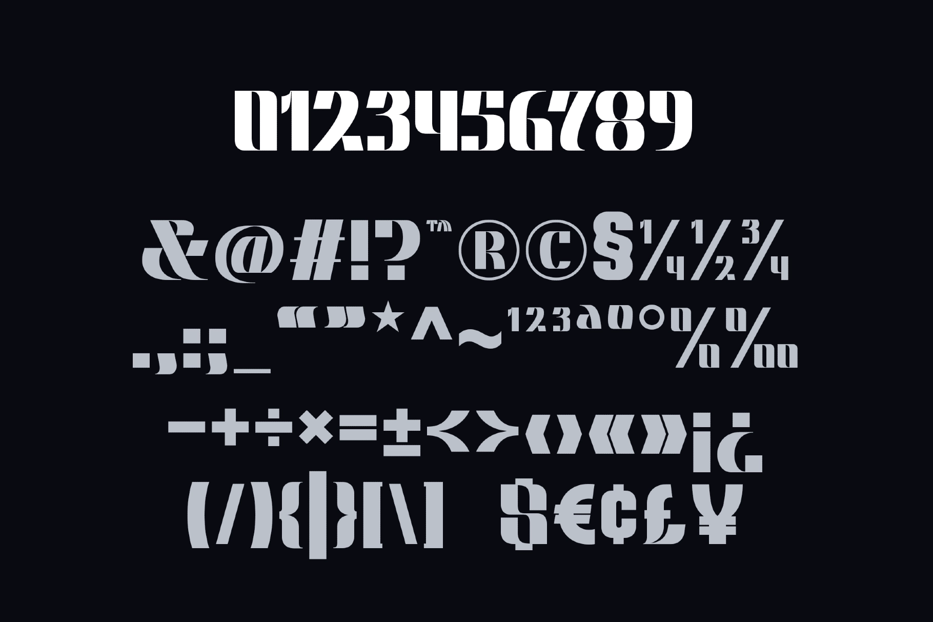 Noyr - Modern Bold Display Typeface