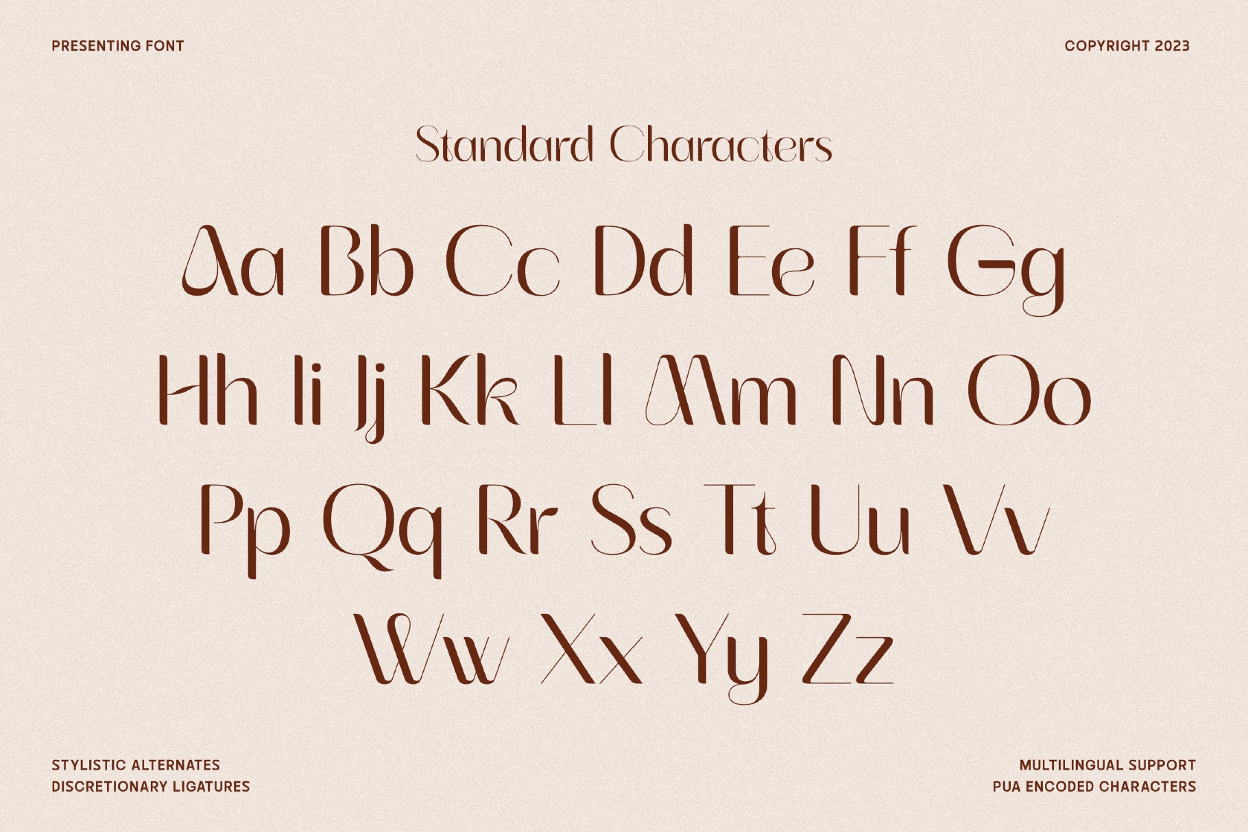 Lovan — Elegant Display Serif Font