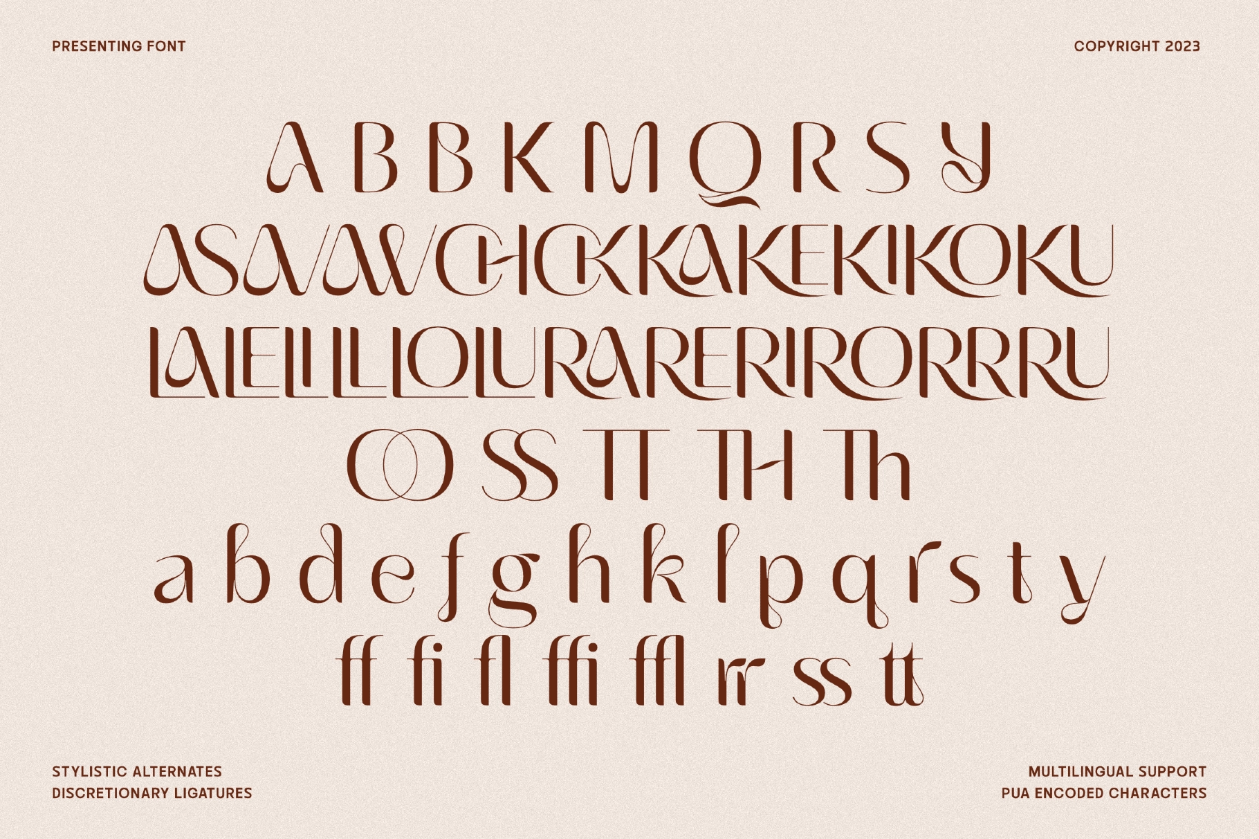 Lovan — Elegant Display Serif Font