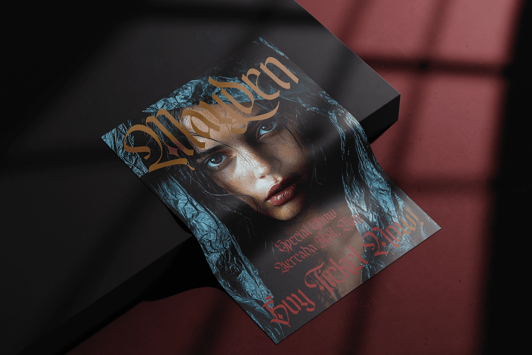 EMXAGE ALDSYB — Modern Medieval Blackletter Font