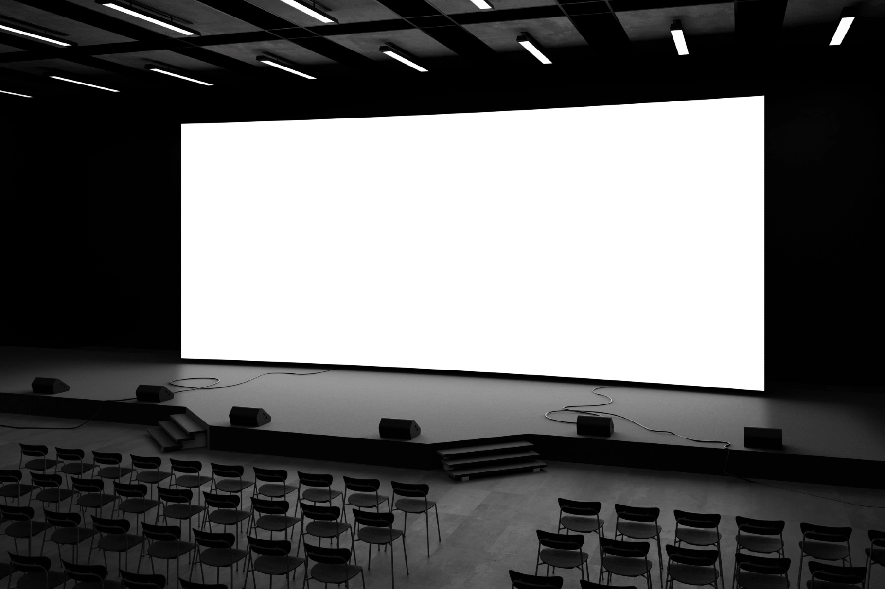 Stage Screen Mockup
