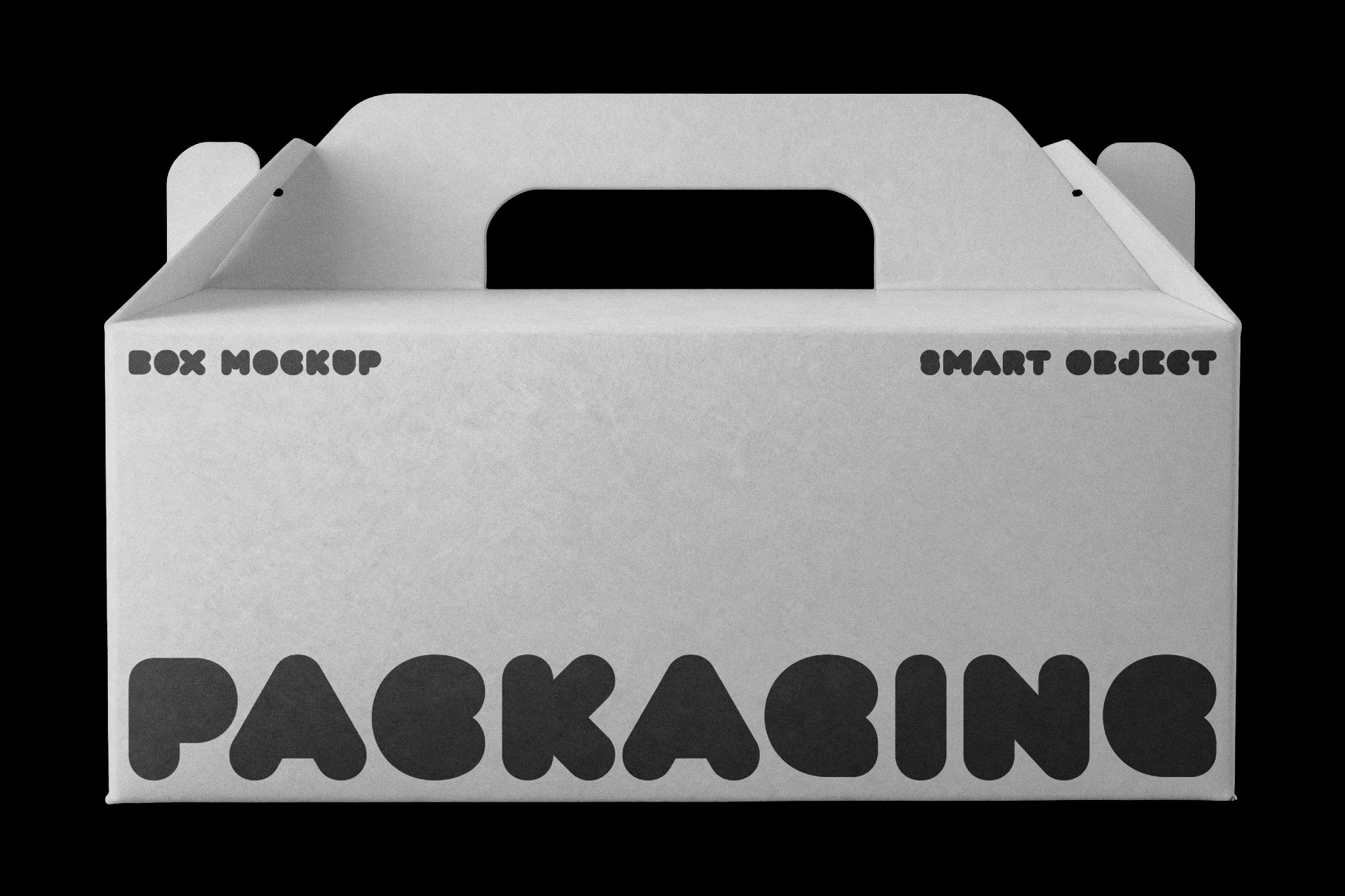 Takeaway Gable Box Mockup