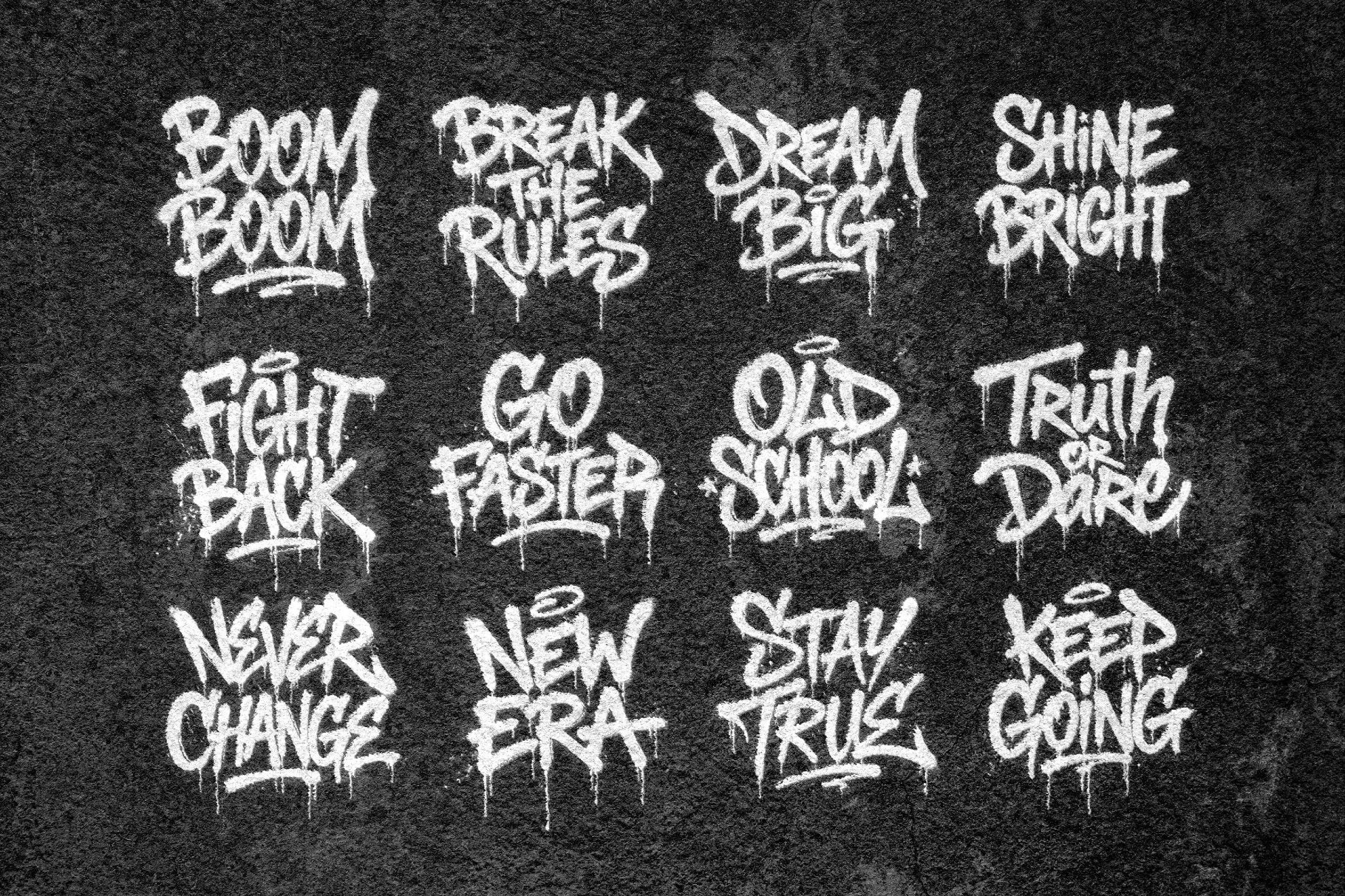 Graffiti Vector Pack + PSD Effect
