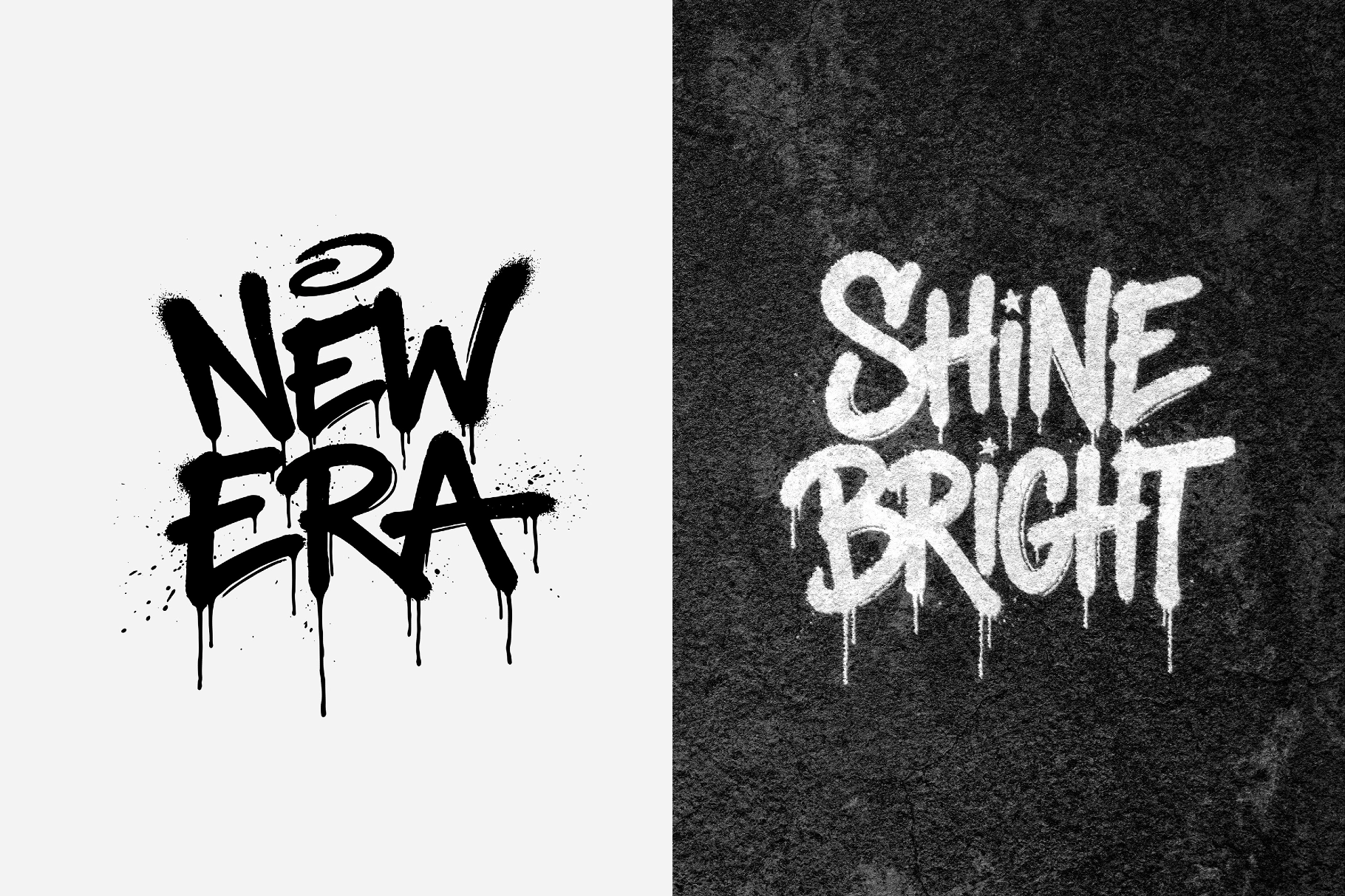 Graffiti Vector Pack + PSD Effect