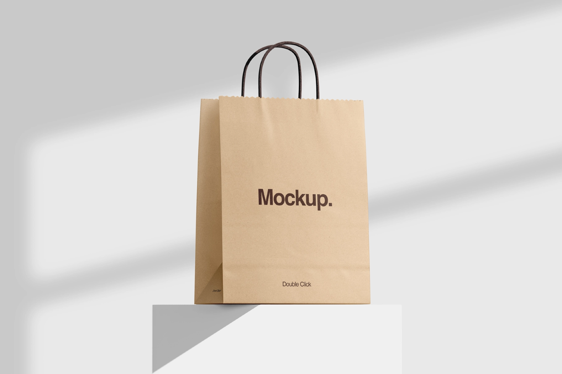 Kraft Paper Shopping Bag Mockup Bundle
