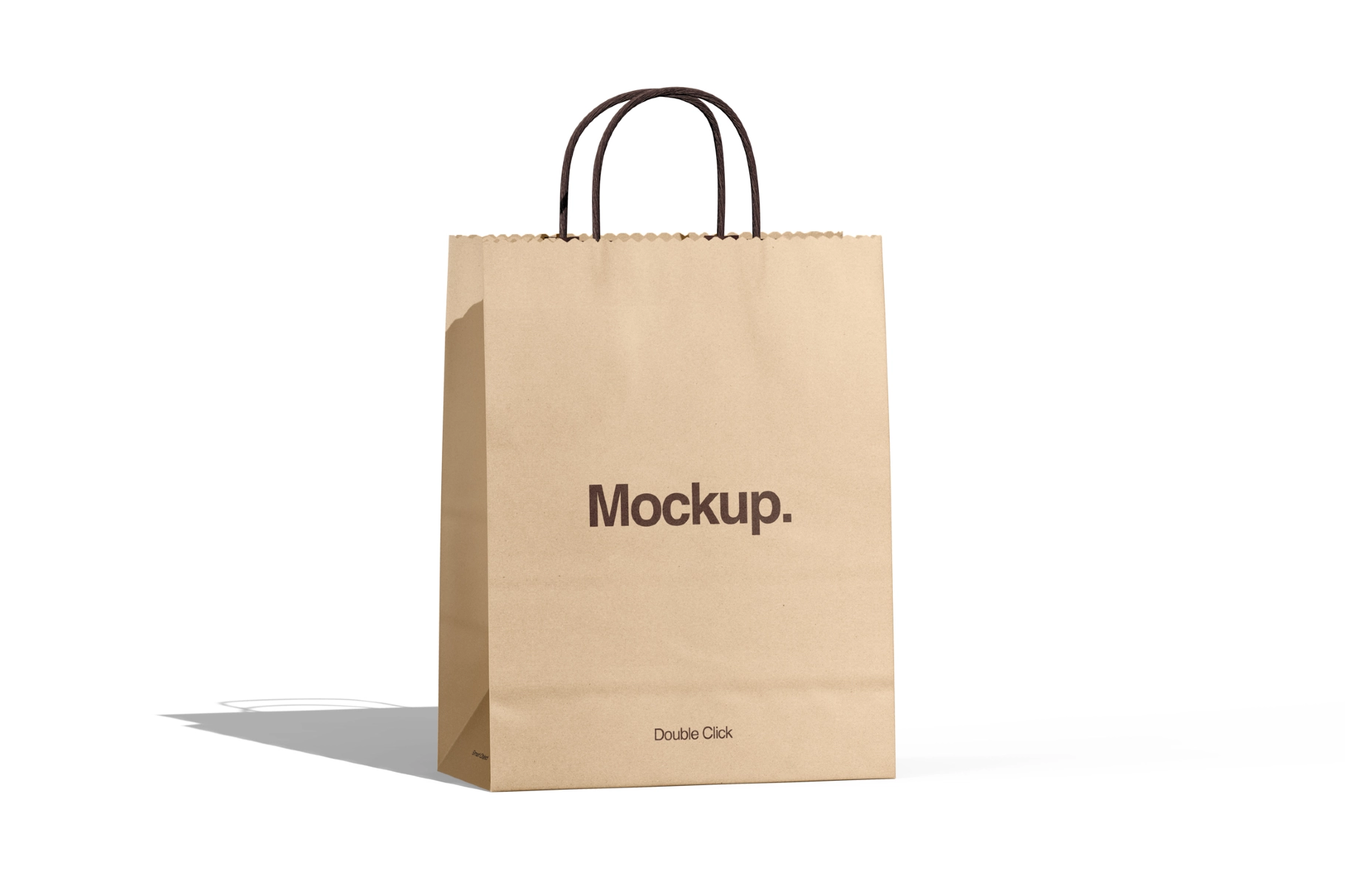 Kraft Paper Shopping Bag Mockup Bundle
