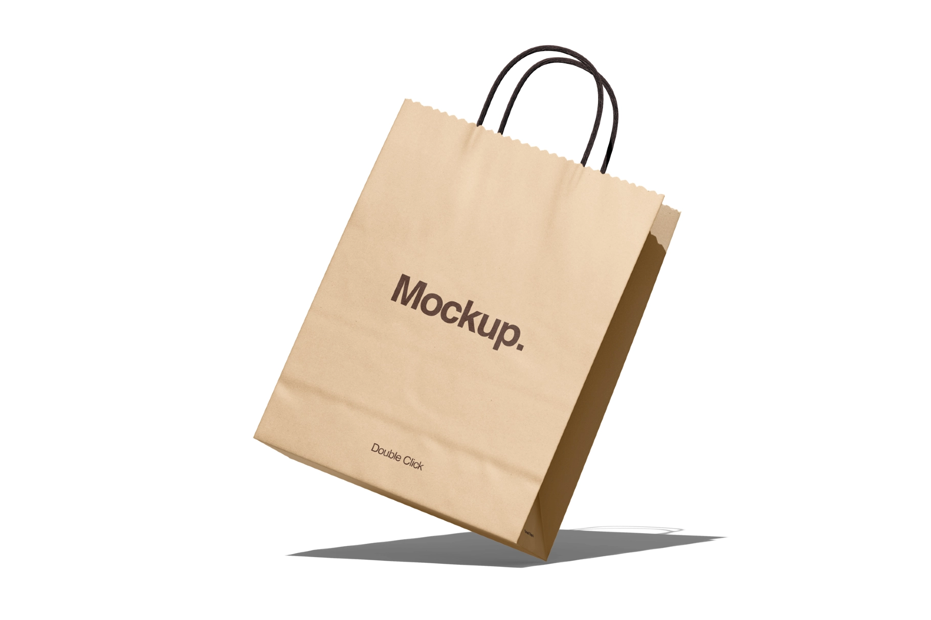 Kraft Paper Shopping Bag Mockup Bundle