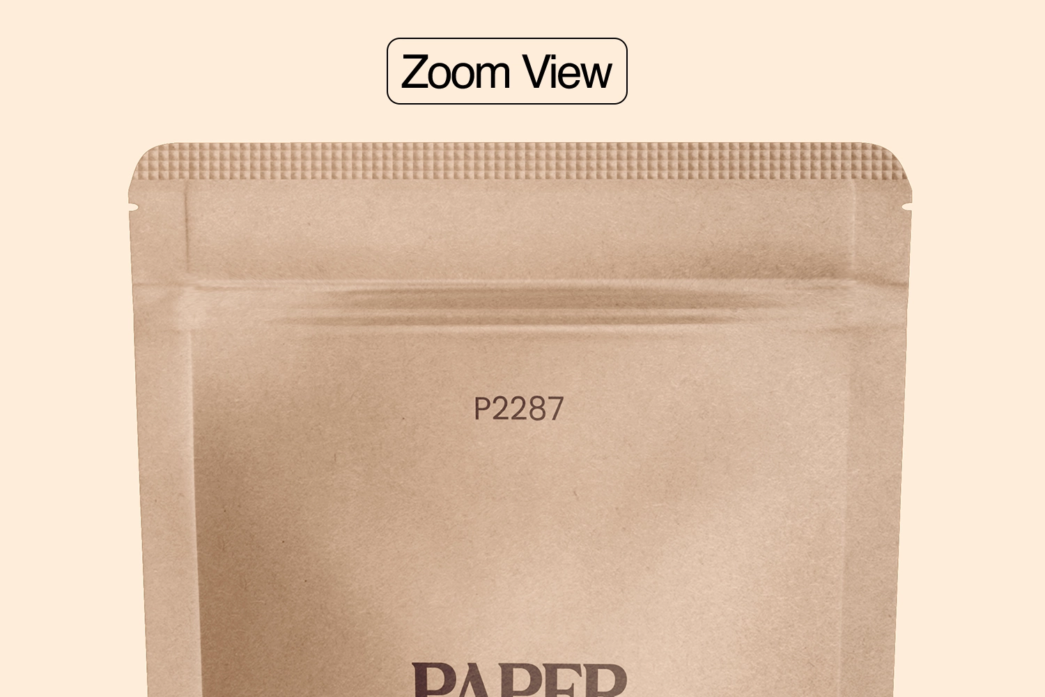 Kraft Paper Stand-Up Pouch Mockup Bundle