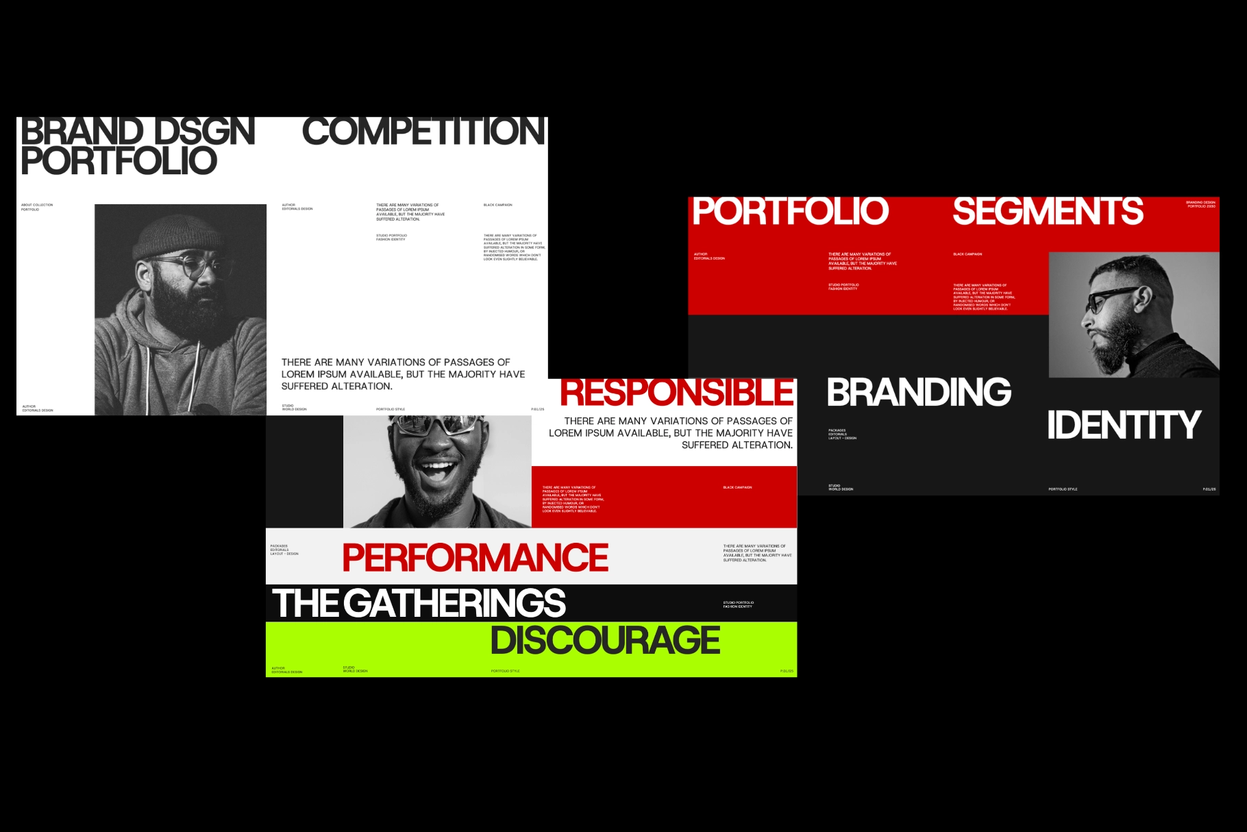 Shaveeya - Modern Brand Portfolio Template Bundle