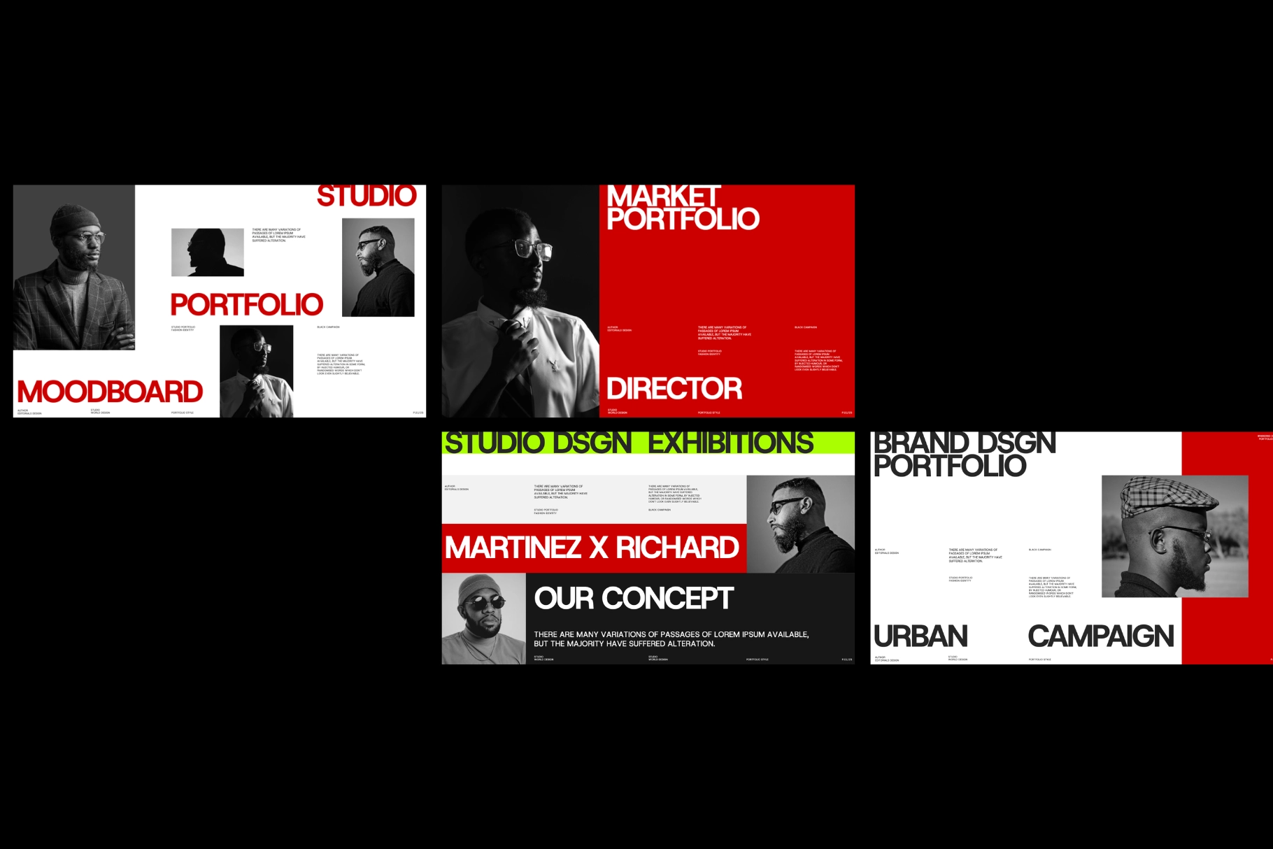 Shaveeya - Modern Brand Portfolio Template Bundle