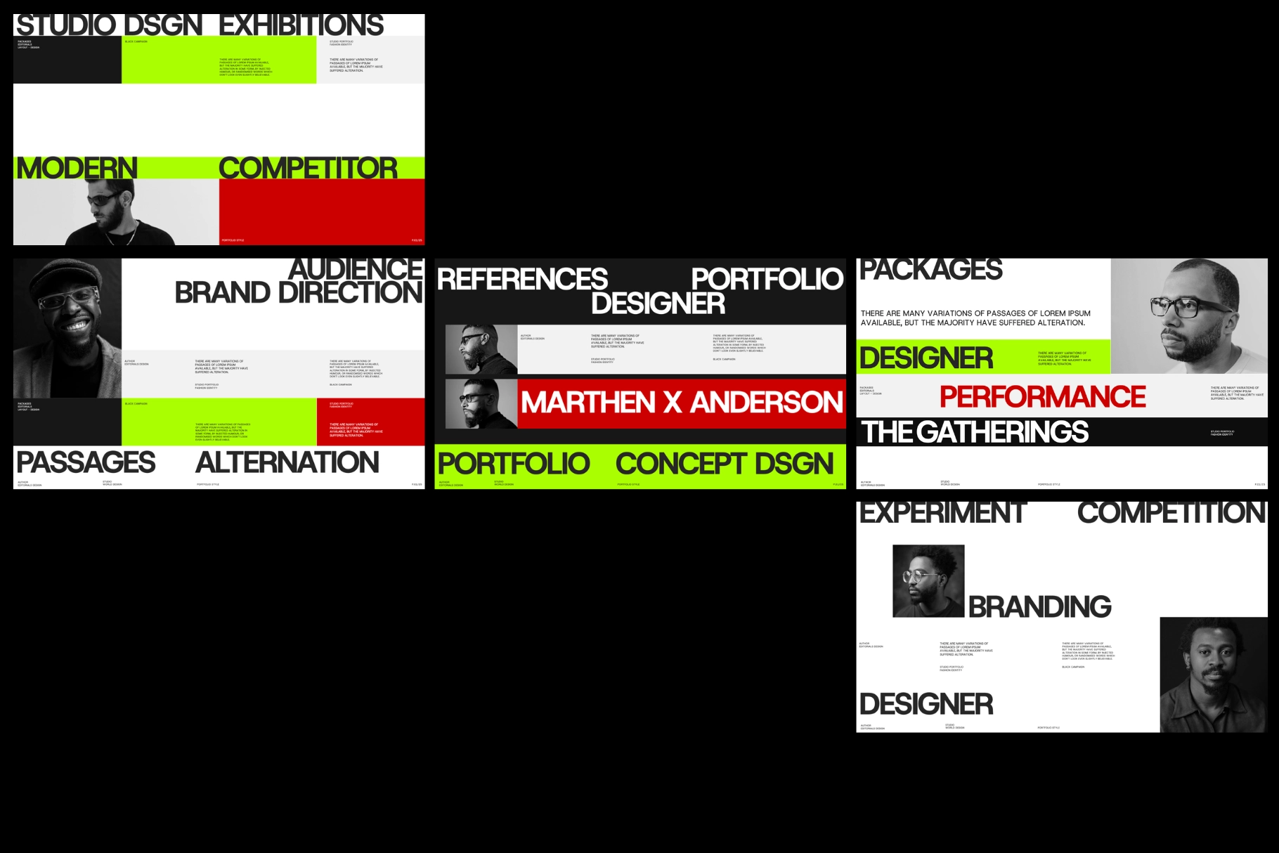 Shaveeya - Modern Brand Portfolio Template Bundle