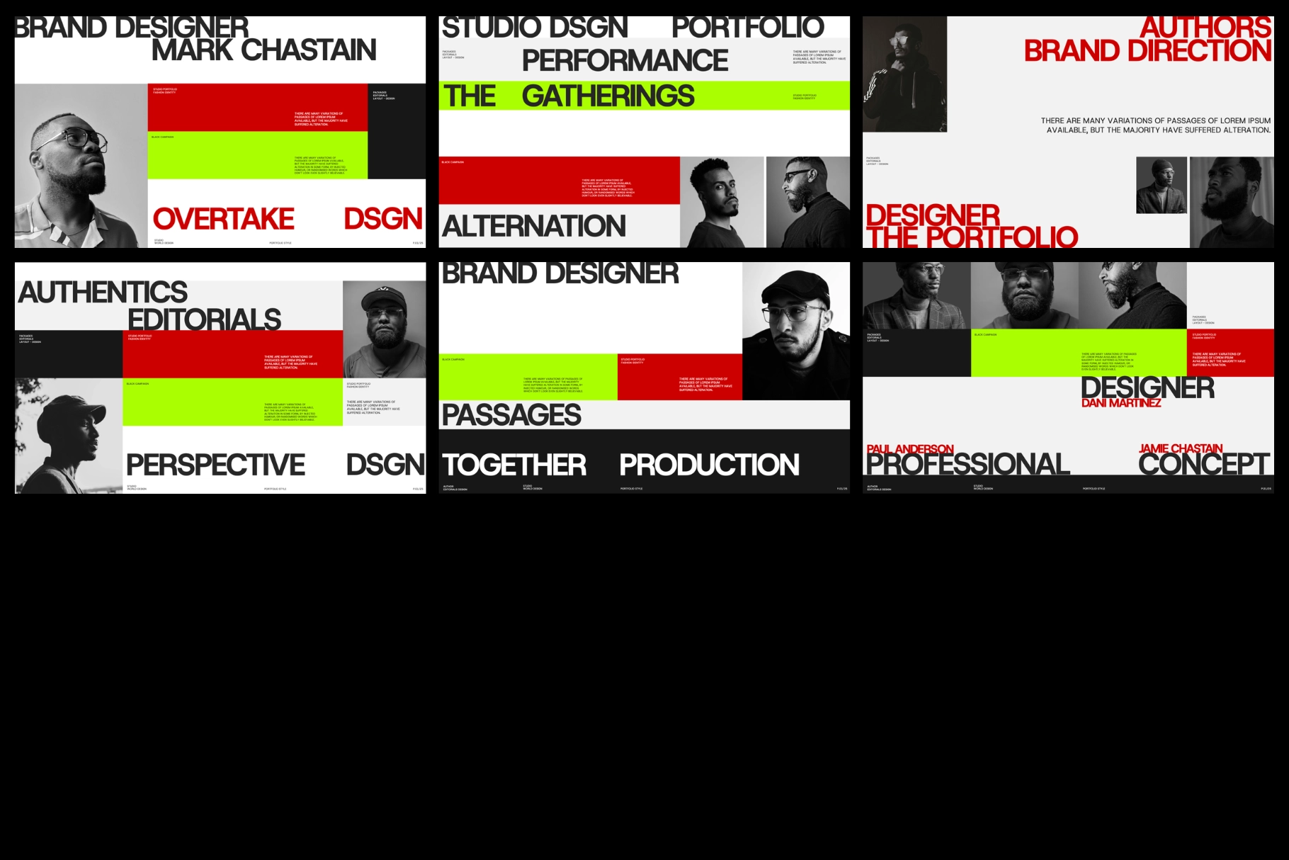 Shaveeya - Modern Brand Portfolio Template Bundle