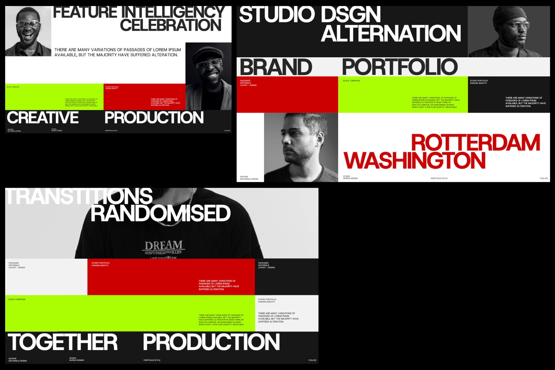 Shaveeya - Modern Brand Portfolio Template Bundle