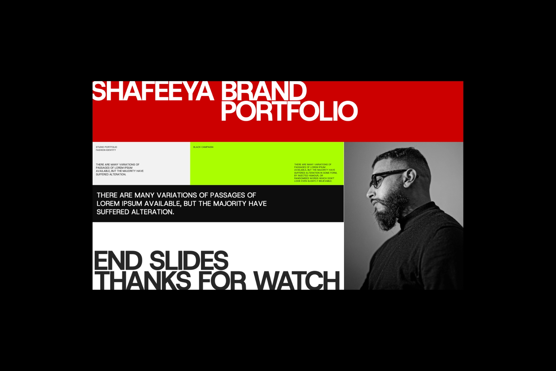 Shaveeya - Modern Brand Portfolio Template Bundle