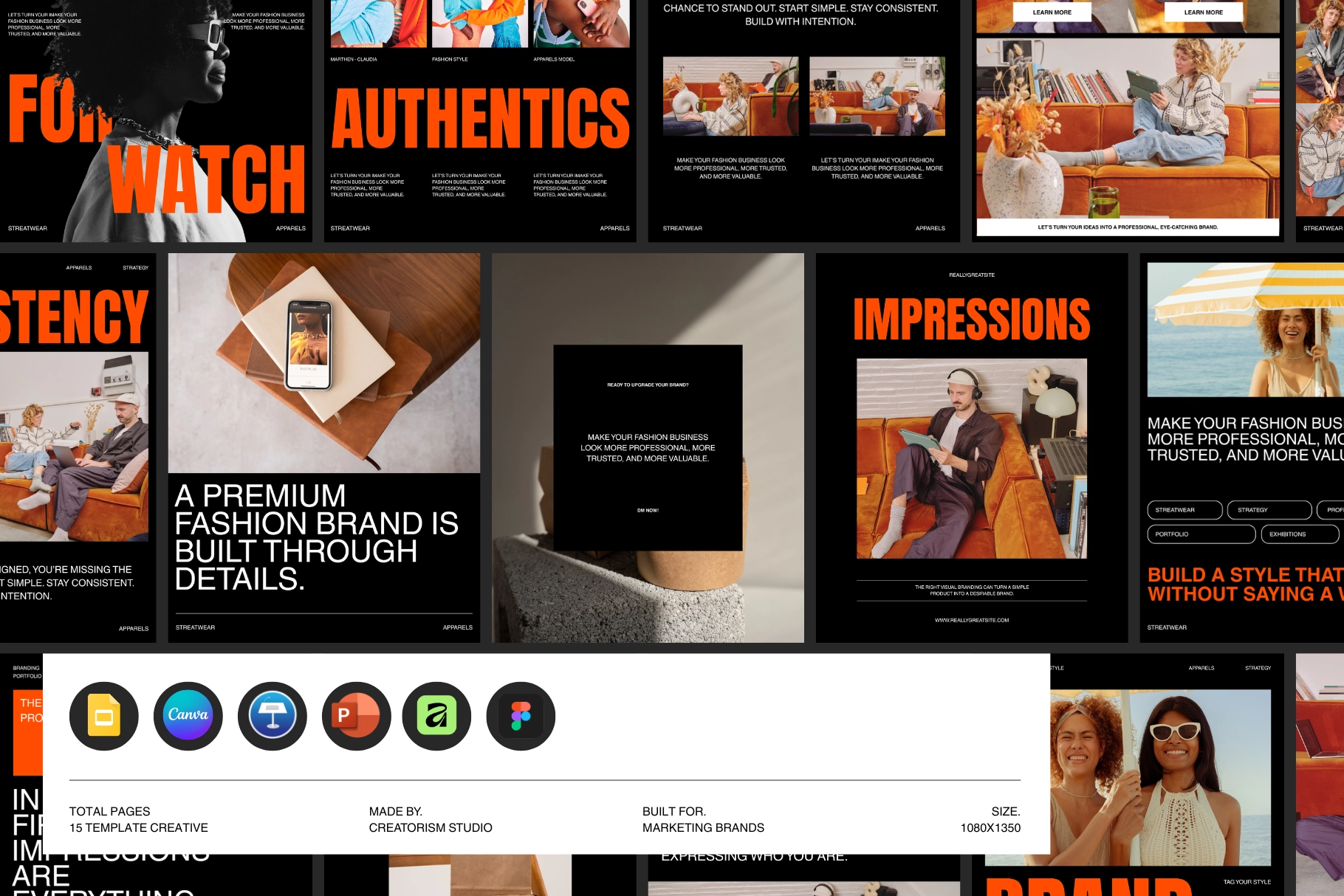 Fashion Brand Social Media Templates Pack