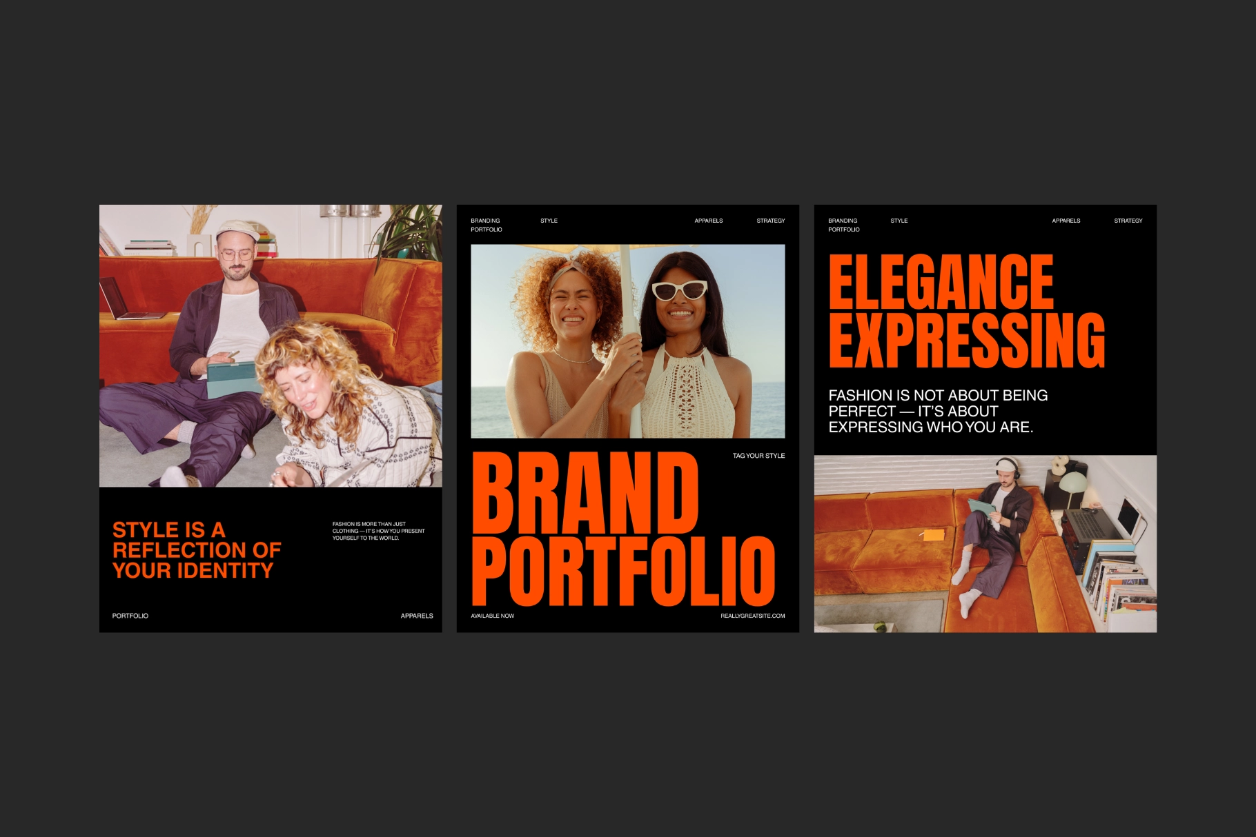 Fashion Brand Social Media Templates Pack