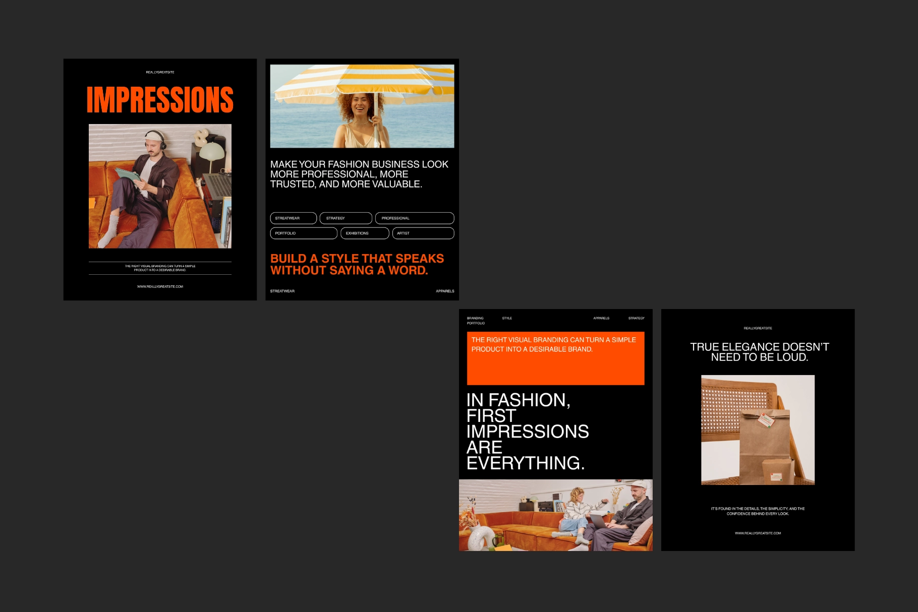 Fashion Brand Social Media Templates Pack