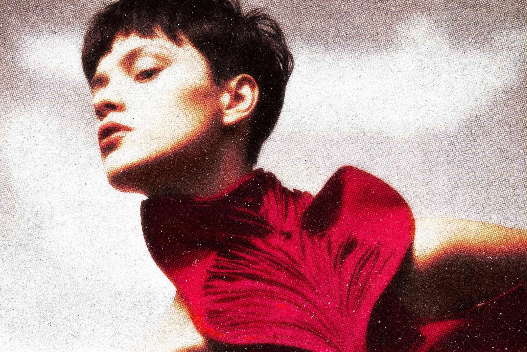 Dreamy Halftone Print Photo Effect