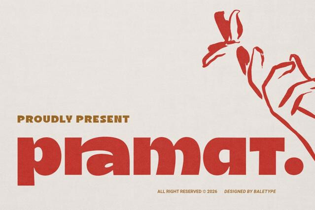 Pramat - Bold Display Sans